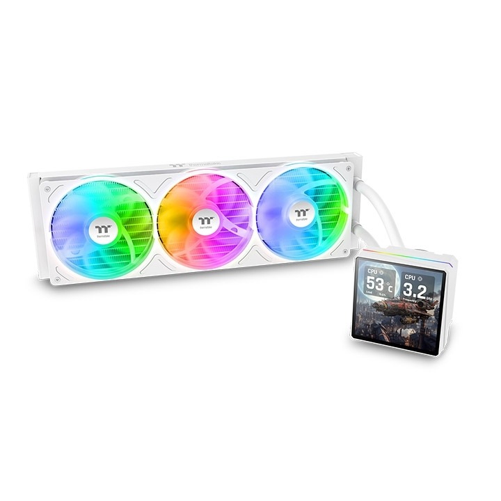 Охладител за процесор Thermaltake TH360 V3 Ultra Snow Edition CL-W476-PL12SW-A