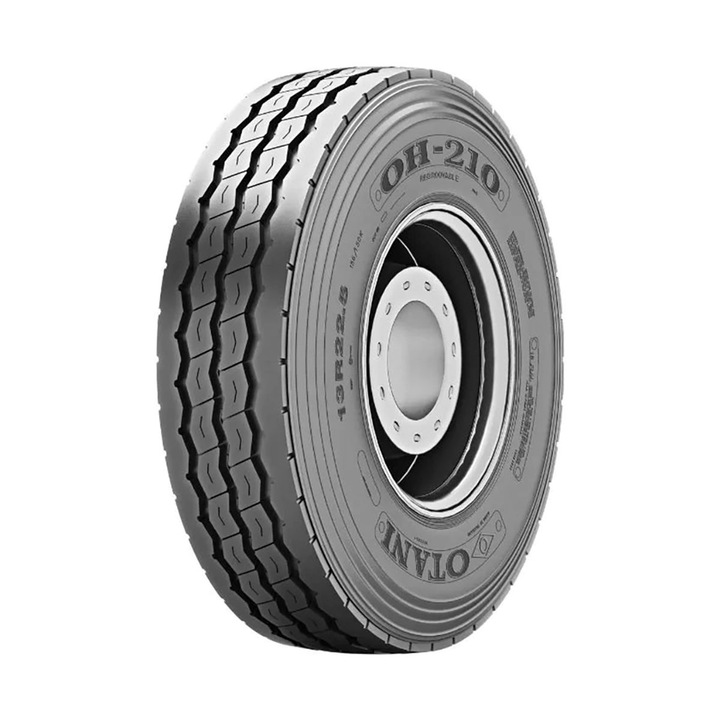 Otani OH-210 gumiabroncs, 13 R22,5, 156/150K, M+S 3PMSF, nagy ellenállás, kiváló tapadás