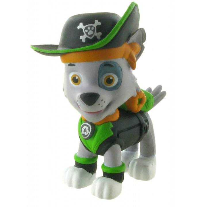 Figurina Comansi - Pirate Pups Rocky, 6cm, plastic, pentru baieti, 3 ani+