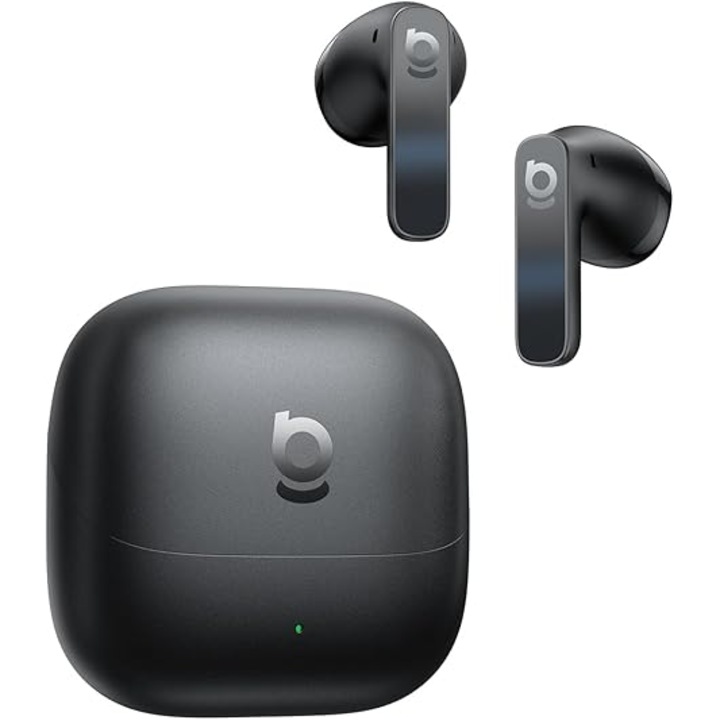 Baseus BS1 NC vezeték nélküli fejhallgató, zajszűrős, Hi-Res, fekete, gyerekeknek