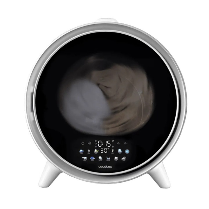 Mini uscator de rufe Cecotec, Bolero DressCode Dry 3600V Silver, compact, sistem evacuare umezeala, capacitate de uscare 3 kg, 12 programe prestabilite, functii Steam/UV, cuva din otel inoxidabil, rotatie bidirectionala, sistem Anti-Wrinkle, argintiu