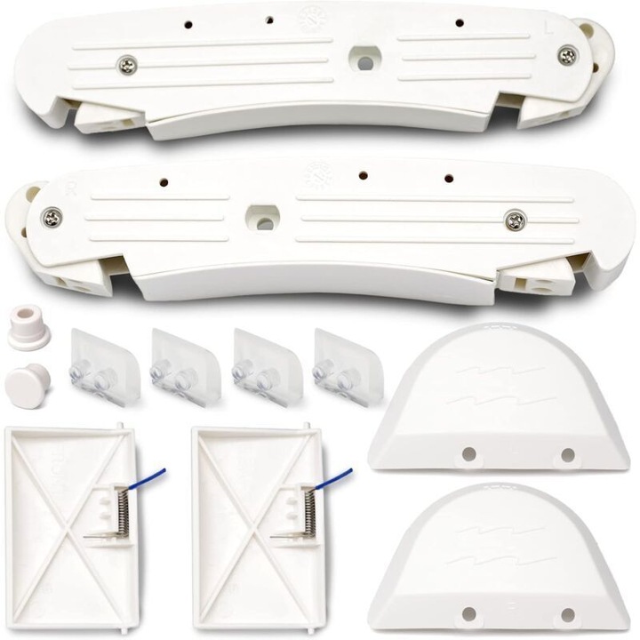 Kit accesorii pentru curatare piscina, set intretinere, multicolor