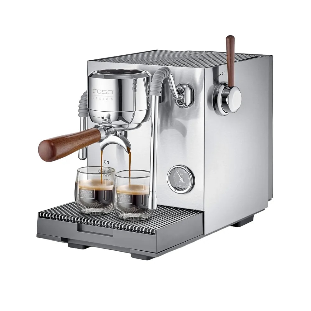 Espressor manual Caso Germany, EspressoGourmet Avanced, preparare