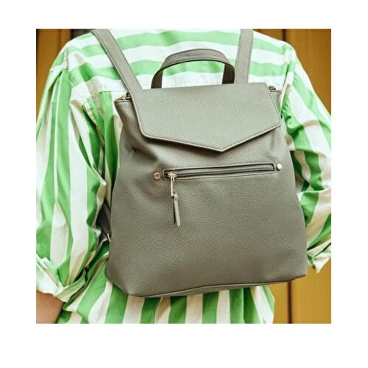 Rucsac My Everyday Backpack, Avon, Kaki, 31 x 13 x 31 cm