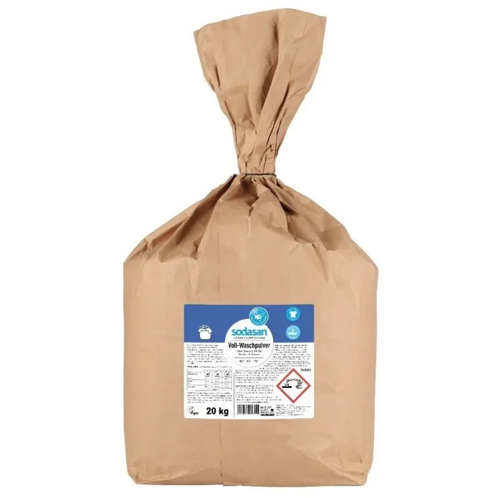 Mosószer ömlesztve 20kg fehér és színes ruhákhoz lime illattal és koncentrált formulával