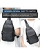 Мъжка чанта от естествена кожа, IMODIX®, Модел 7589, тип Crossbody / За рамо, Множество отделения, Джобове с цип, Регулируема презрамка, Елегантен ежедневен дизайн, Размери 31 x 17 x 4,5 см, Модел 7589, Черен
