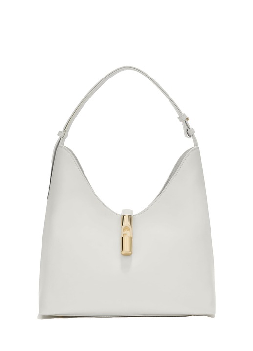 Furla, Geanta de piele - 345874, Alb