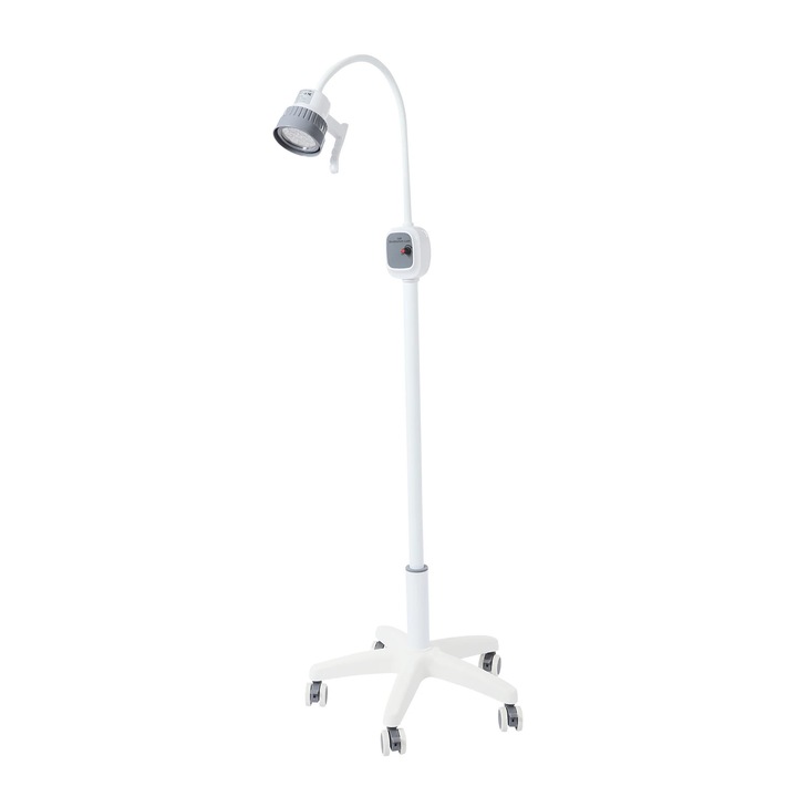 Lampa chirurgicală LED, alb, intensitate reglabilă, plastic, dimensiune 42x5, 6cm
