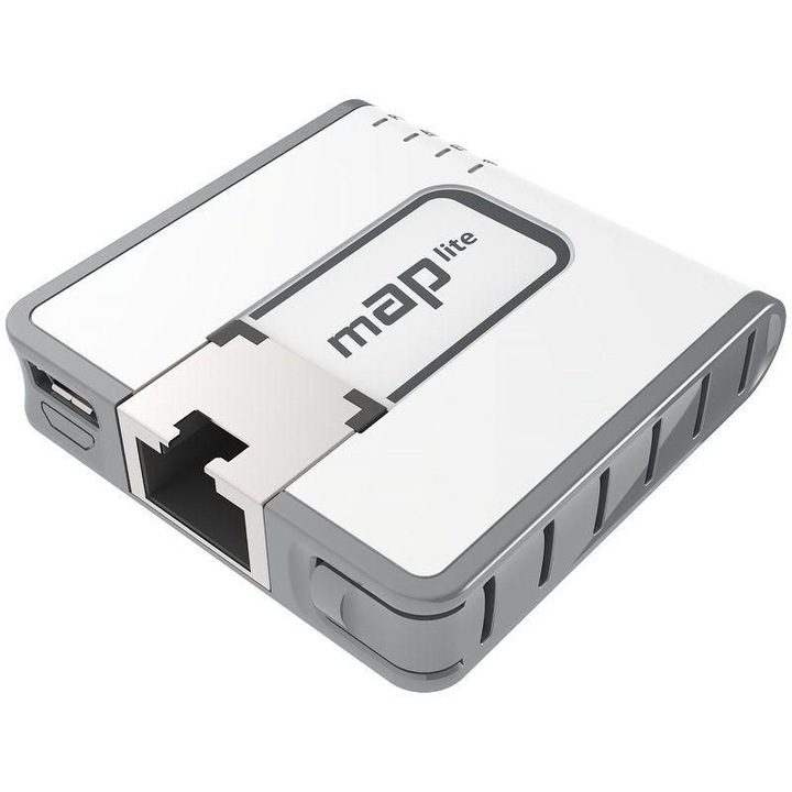 Acces Point MikroTik mAP lite, 650Mhz CPU, 64MB, 1xLAN, wireless 2.4Ghz, plastic