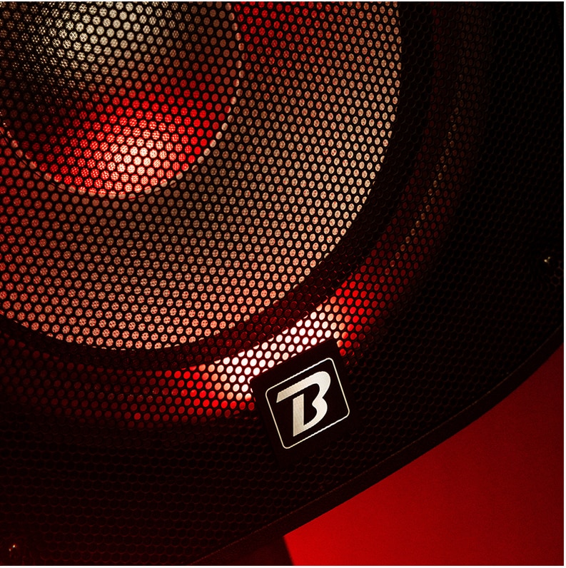 Set boxe BoomTone DJ 2x12" activ + pasiv, 500W, USB/SD/BT, cu 2 stative, 580x378x295mm