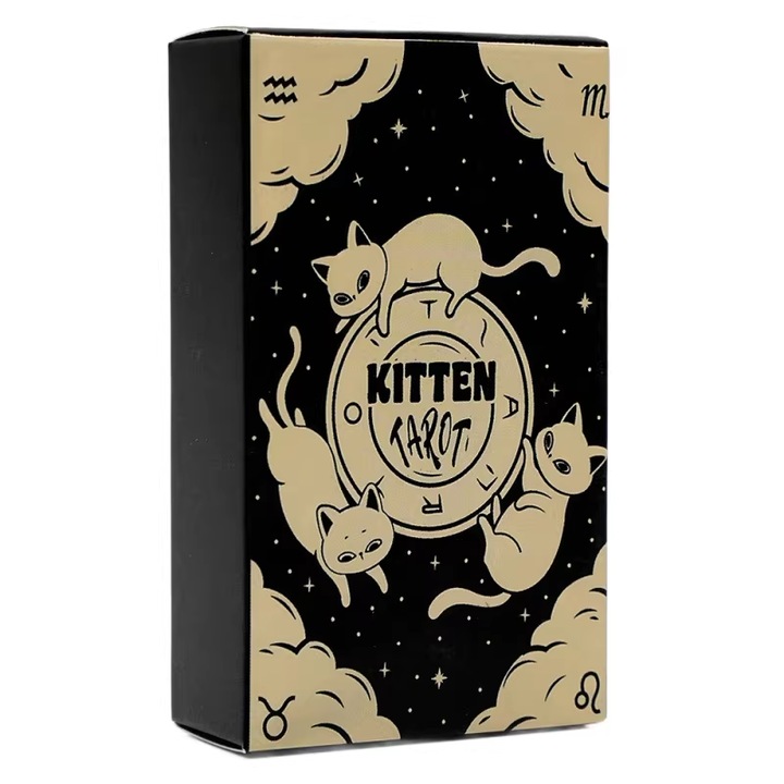Omelivon Kitten Tarot - Cea Mai Iubita Cola de Tarot cu Motivul Pisicilor
