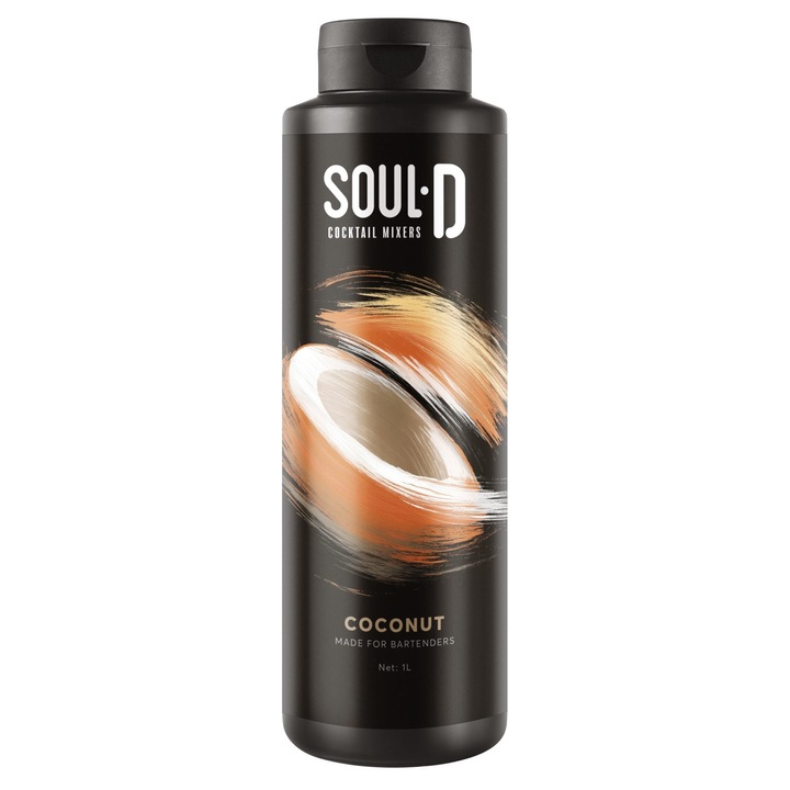 Mixer pentru cocktailuri Essenza SoulD Coconut, 1L, nucă de cocos, PET