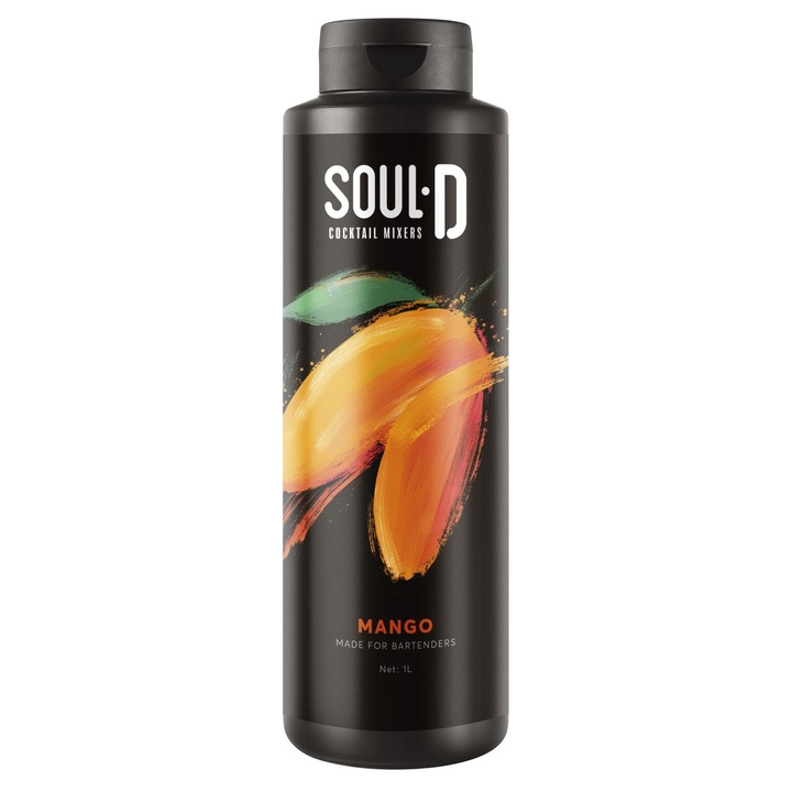 Mixer pentru cocktailuri Essenza SoulD Mango, 1L, aromă intensă, ambalaj Pet