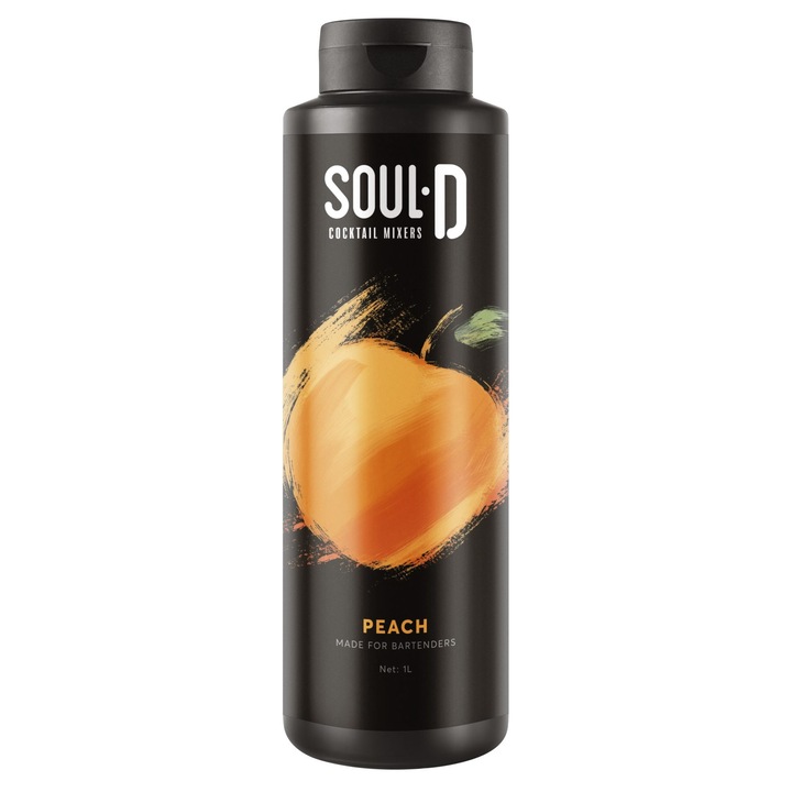 Mixer cocktailuri Essenza SoulD Peach, 1L, aroma de piersici, ambalaj PET