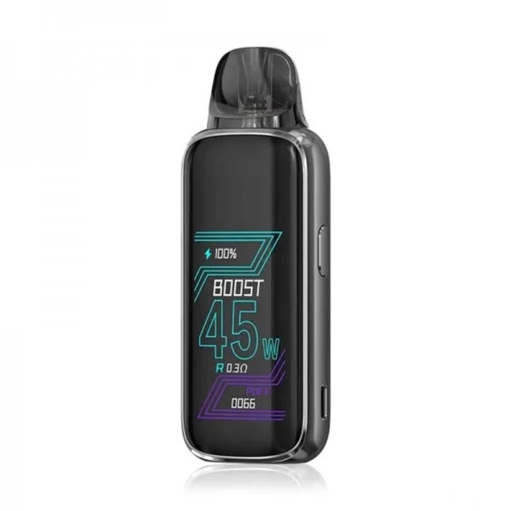Kit tigara electronica Lost Vape Thelema Aura 45, 45W, 1600mAh, touchscreen - Iron Silver