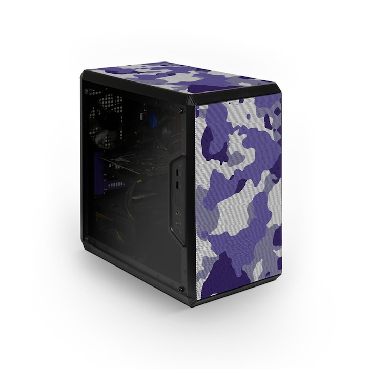 Asztali PC Gaming Bleu Jour, AMD Ryzen 5 5500, 16GB DDR4, 1TB SSD, GeForce RTX 5060 8GB, Windows 11 Pro, Fekete