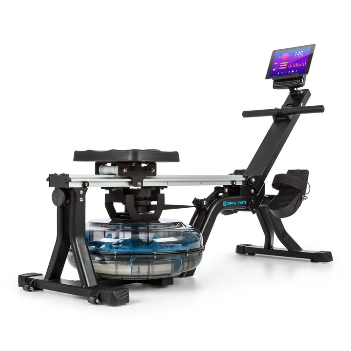 Capital Sports, Flow M1, Aparat De Vaslit, Economiseste Spatiu, Calculator De Antrenament, Pana La 150 Kg