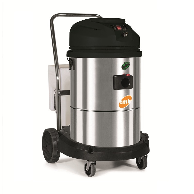 Aspirator cu injectie/extractie apa TMB EXTRACT A50.2, 2 motoare 2000W, recipient colectare inox 50l, alimentare 230V, RENOVA LINE 111083