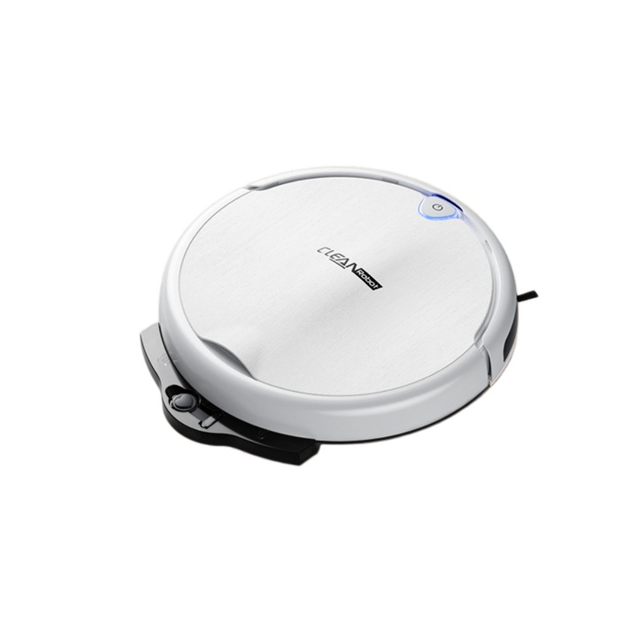 Aspirator robot ORBER, 6 moduri de curățare, recunoaștere obstacole, alb, 450 ml