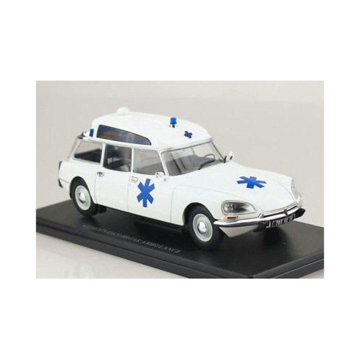 Citroen DS Mentőautó modell 1:24 fém klasszikus mentőautó replika