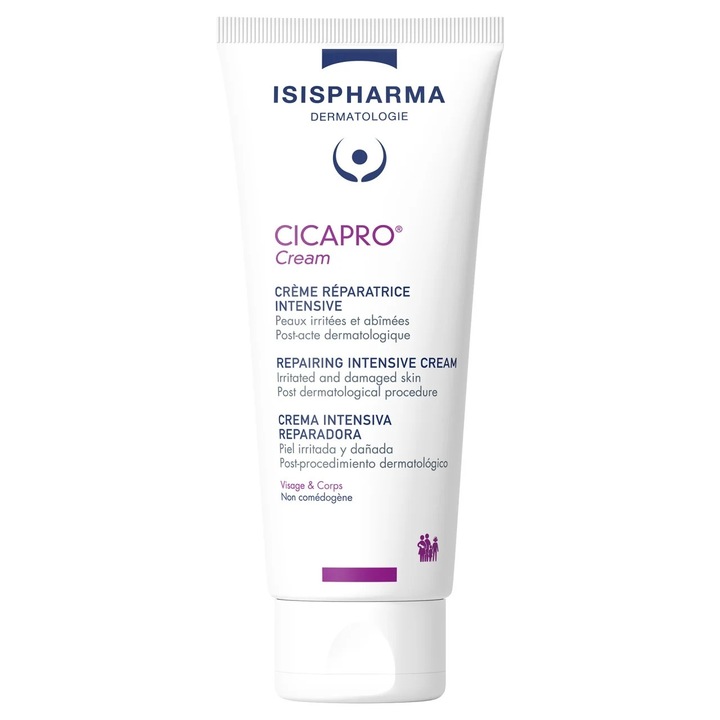 Cicapro regeneráló krém, Isispharma, 100 ml, érzékeny bőrre, nem zsíros