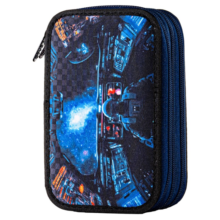 Penar echipat Daco 3 fermoare - Motiv Galaxie PE3046E