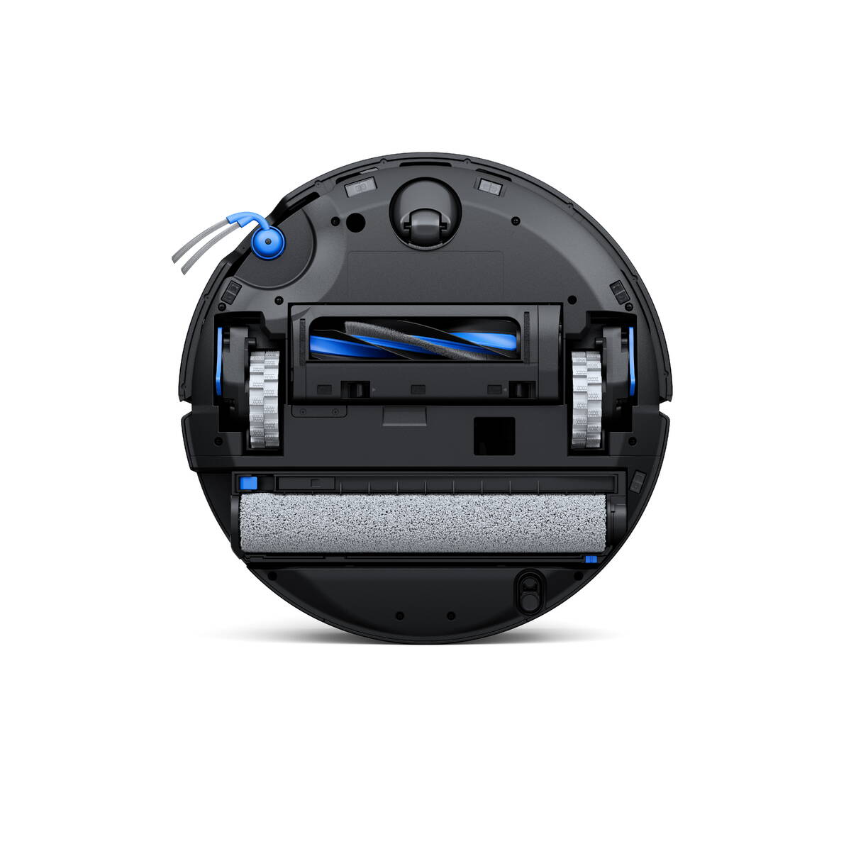 Aspirator Robot Ecovacs DEEBOT X12 OMNICYCLONE 22000Pa TruEdge 3.0 FocusJet OZMO Roller 3.0 Negru