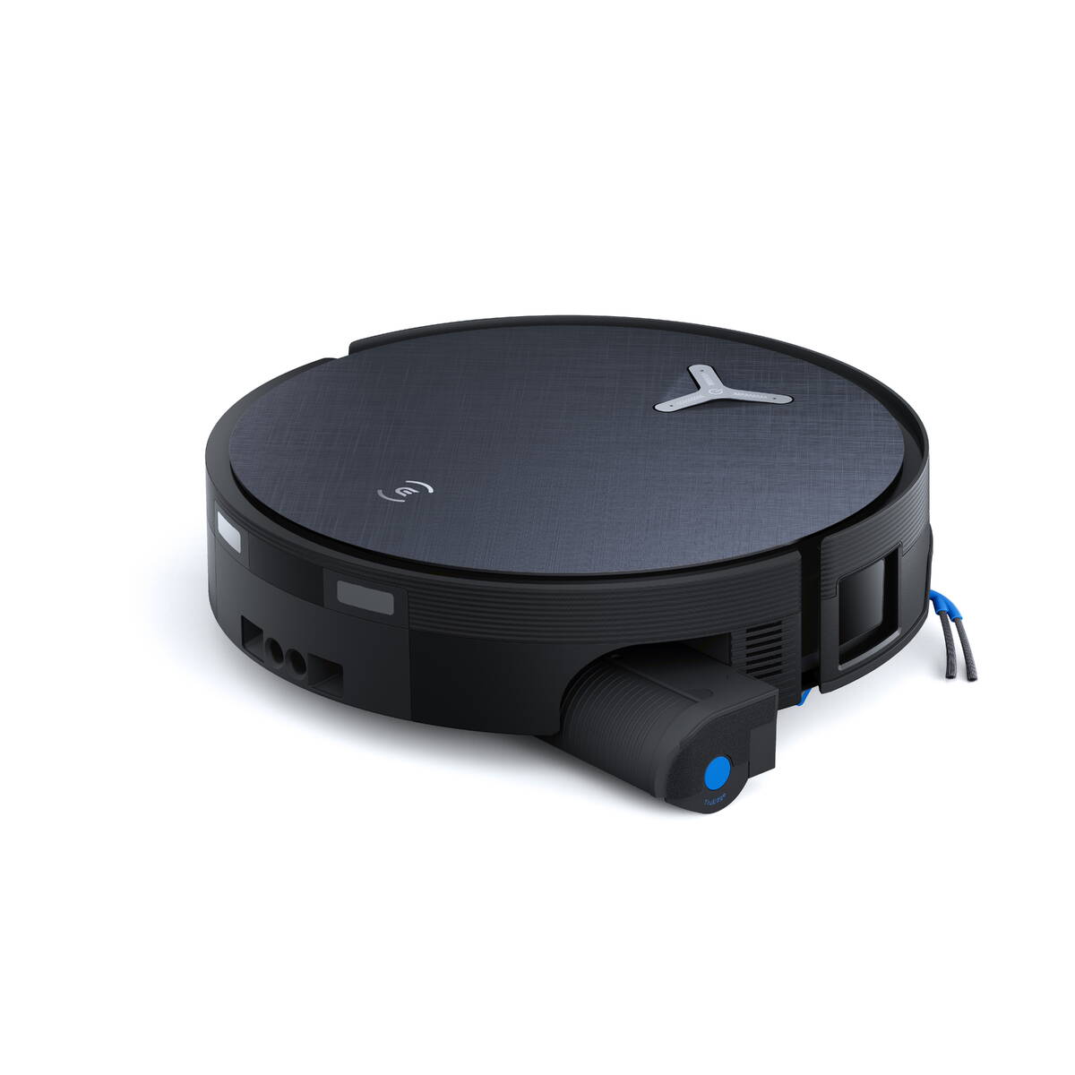 Aspirator Robot Ecovacs DEEBOT X12 OMNICYCLONE 22000Pa TruEdge 3.0 FocusJet OZMO Roller 3.0 Negru