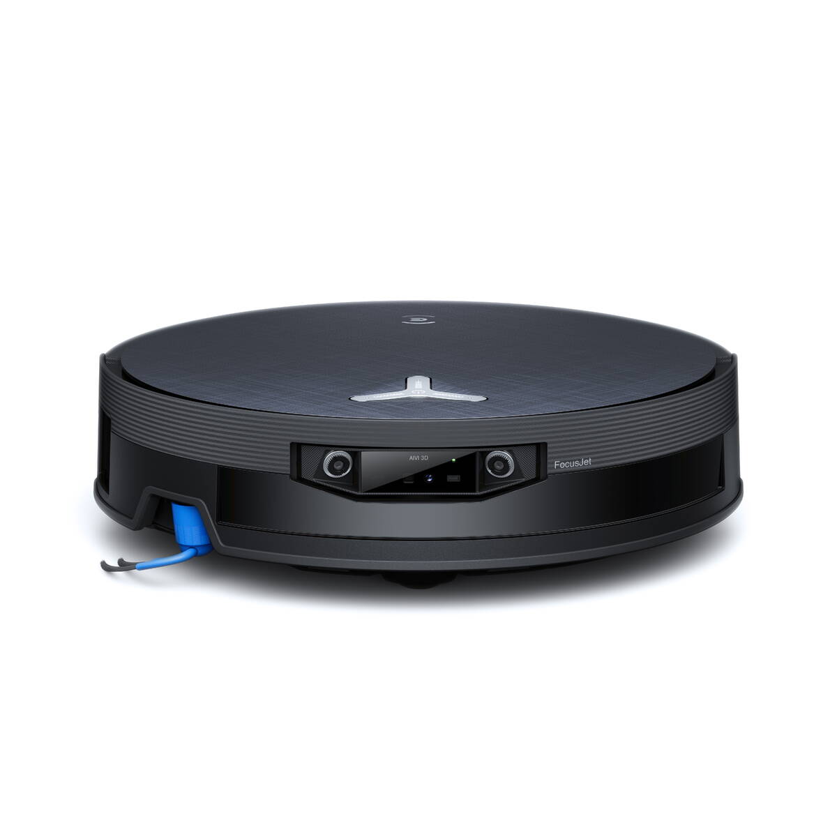 Aspirator Robot Ecovacs DEEBOT X12 OMNICYCLONE 22000Pa TruEdge 3.0 FocusJet OZMO Roller 3.0 Negru