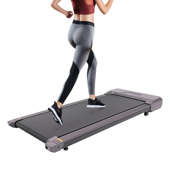Irodai futópad, elektromos Walking pad, 1–6 km/h, állítható dőlésszög, 50–80 cm futófelület, távirányító, irodai és otthoni használatra