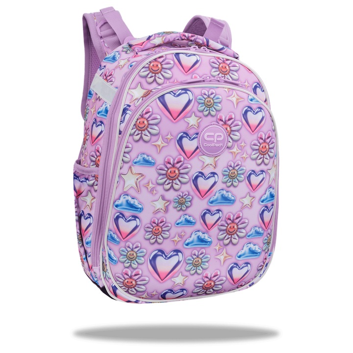 Coolpack - Turtle ergonomikus iskolatáska, hátizsák - 2 rekeszes - Balloons (F015970)