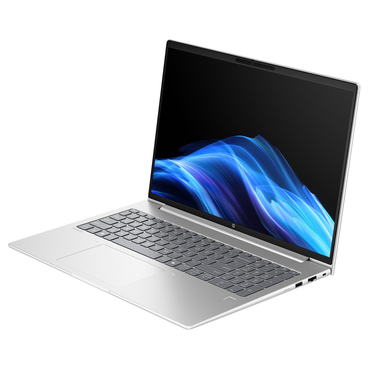 Laptop HP ProBook 4 G1a AI, 16" WUXGA, AMD Ryzen™ 7 250 pana la 5.1 GHz, 16 GB RAM DDR5 5600, 512 GB SSD, AMD Radeon Graphics, Windows 11 Pro, Pike Silver 512 GB