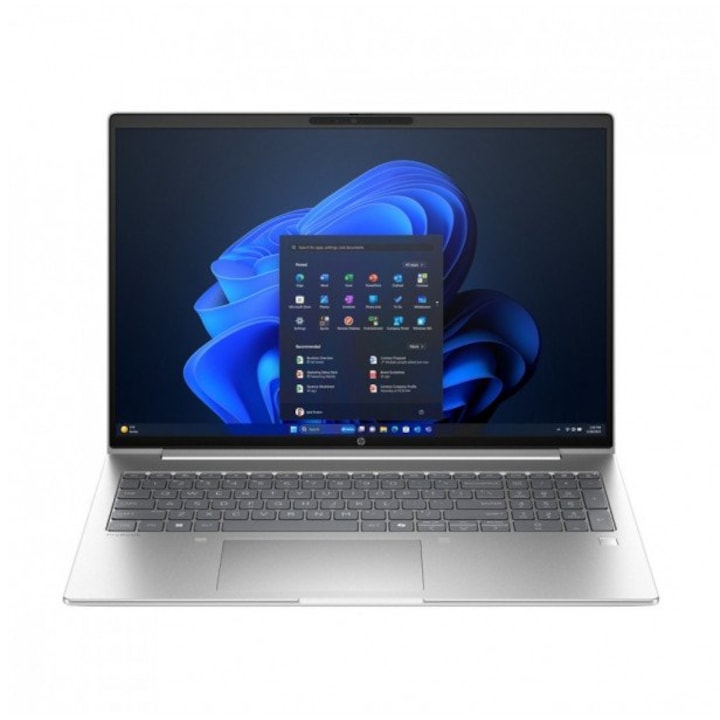 Laptop HP ProBook 4 G1a AI, 16" WUXGA, AMD Ryzen™ 7 250 pana la 5.1 GHz, 16 GB RAM DDR5 5600, 512 GB SSD, AMD Radeon Graphics, Windows 11 Pro, Pike Silver 512 GB