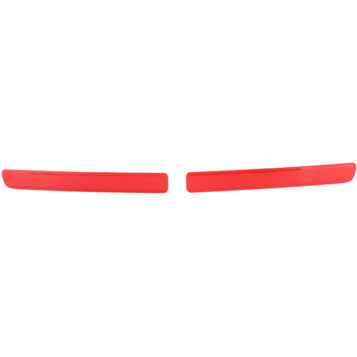 Set 2 reflectoare rosii pentru bara de protectie spate, compatibile cu Land Rover Discovery 3 (2004-2009) si Discovery 4 (2009-2016)
