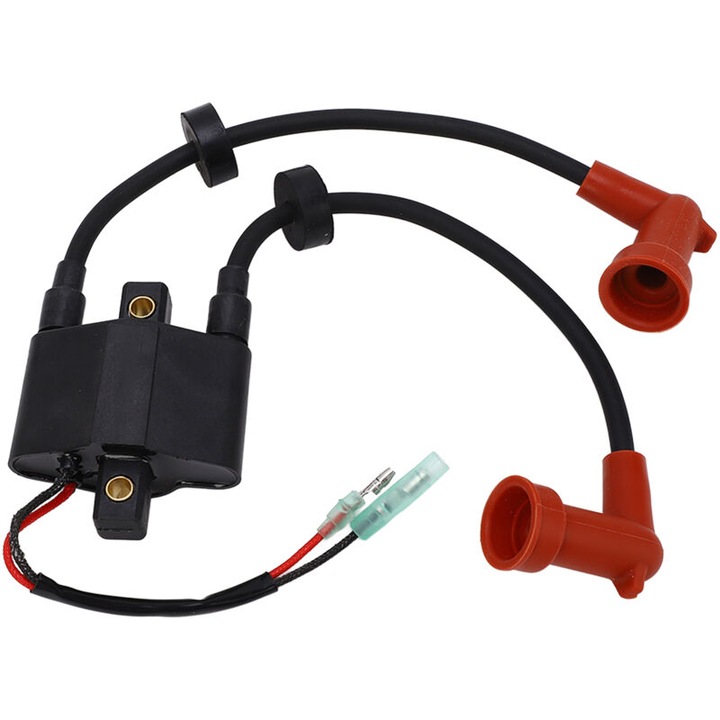 Bobina de aprindere pentru motoare externe 2-timp, 6B4 85570 00, material ABS, rezistenta la vibratii, set compatibil E9.9DMH, E15DMH