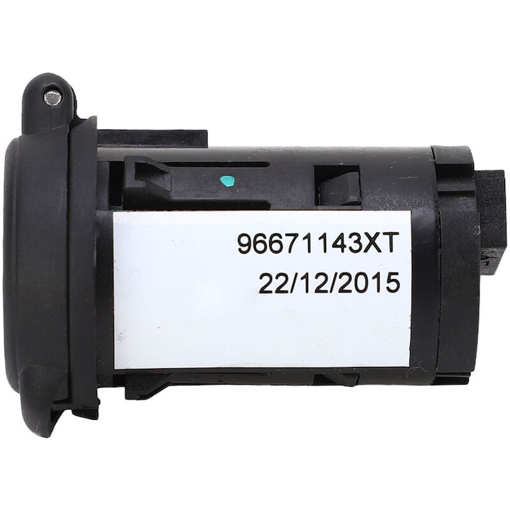 Priza USB auto, 96671143XT, pentru Peugeot 3008, 301, 508, Citroen C3-XR, C4, C5, instalare usoara