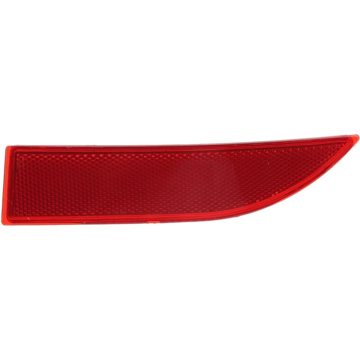 Reflector spate pentru bara de protectie Dacia Sandero MK2, 2013-2016, ABS, montare precisa