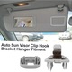 Carlig suport parasolar auto, pentru Audi A1 A3 A4 A5 Q3 Q5 A7 B6 B7 B8 S4 S5