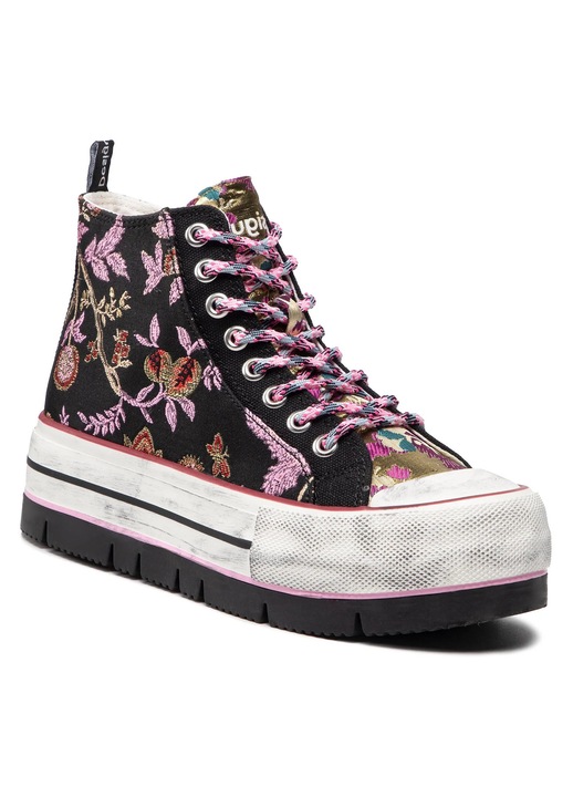 Adidași de damă, Desigual, Crush 22SSKA31, roz, mărimea 38 EU, platformă