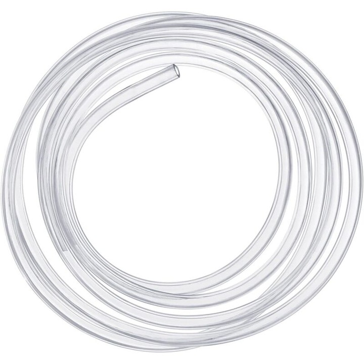 Átlátszó PVC tömlő 4x6mm 5m kádhoz, medencéhez, akváriumhoz