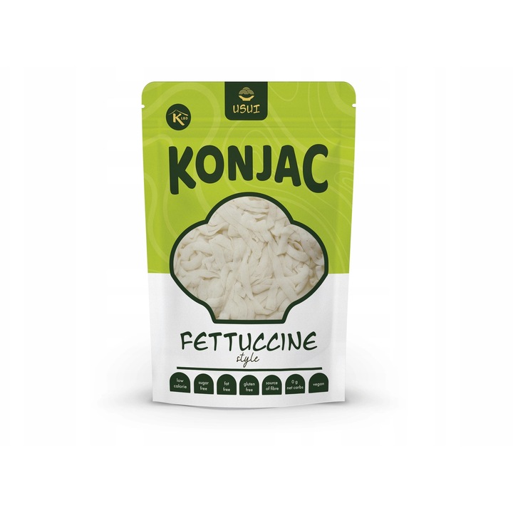 Usui Konjac fettuccine felöntőlében 270 g