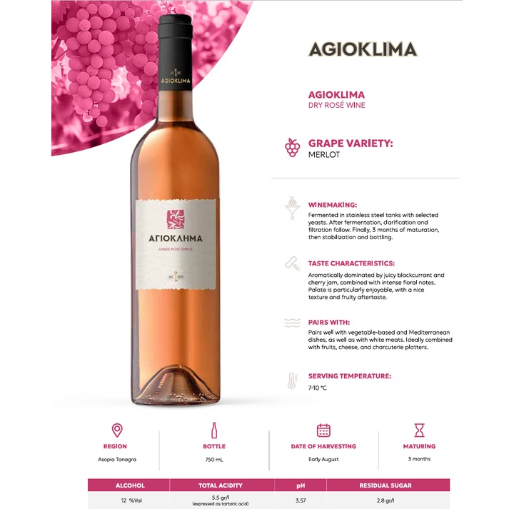 Vin rose, Agioklima SEC
