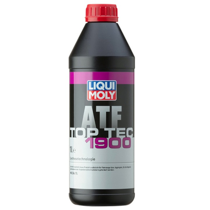 Ulei cutie automata LIQUI MOLY Top Tec ATF 1900 1L, MB 236.15 pentru Mercedes 7G-Tronic 722.9 / 724.2, ulei transmisie automata sintetic premium