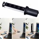 Priza Turn Incorporabila Blat Bucatarie, Wulnar, Masa Sau Birou, 4 Prize Schuko si 2 Prize USB cu Incarcator Incorporat, Incastrabila, Lungime Cablu 1.8m, Finisaj Argintiu