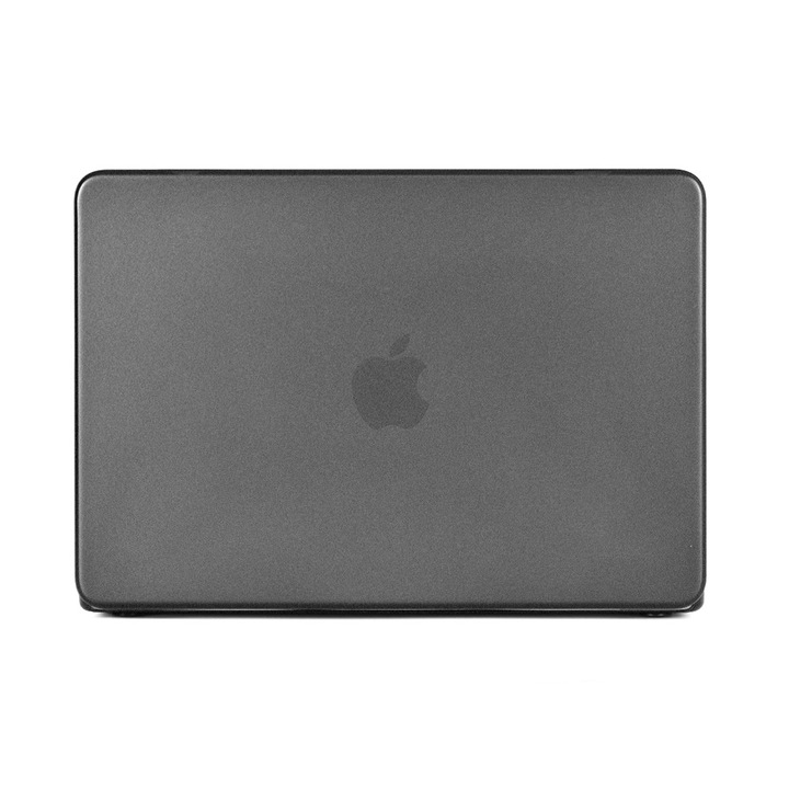 Carcasa Hard Shell pentru MacBook Neo 13 inch (2026) Model A3404 cu cip A18 Pro, Husa & Protectie MacBook, Frost negru mat