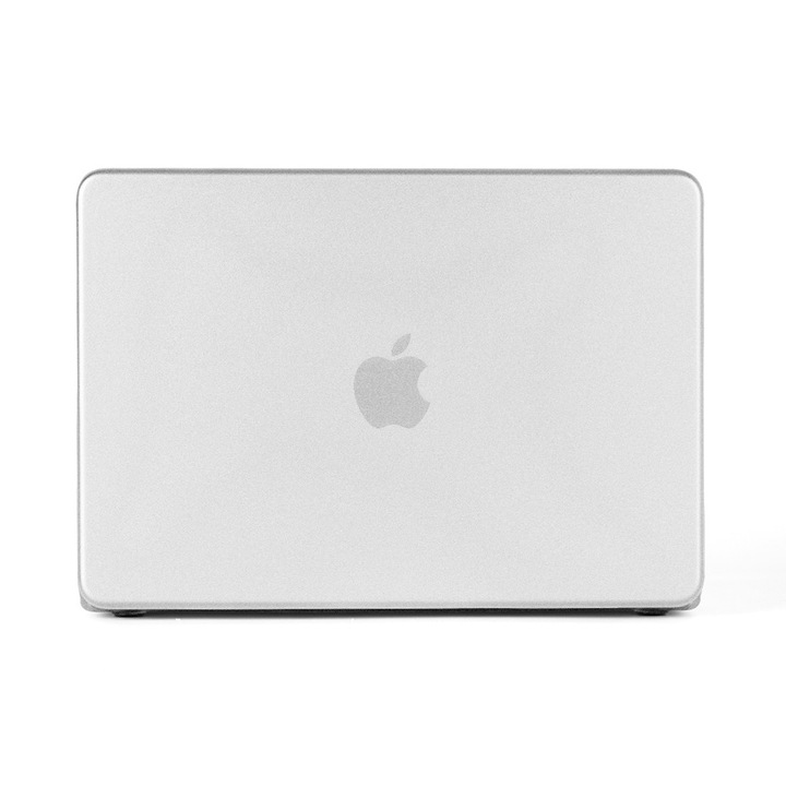 Carcasa Hard Shell pentru MacBook Neo 13 inch (2026) Model A3404 cu cip A18 Pro, Husa & Protectie MacBook, Frost transparent mat
