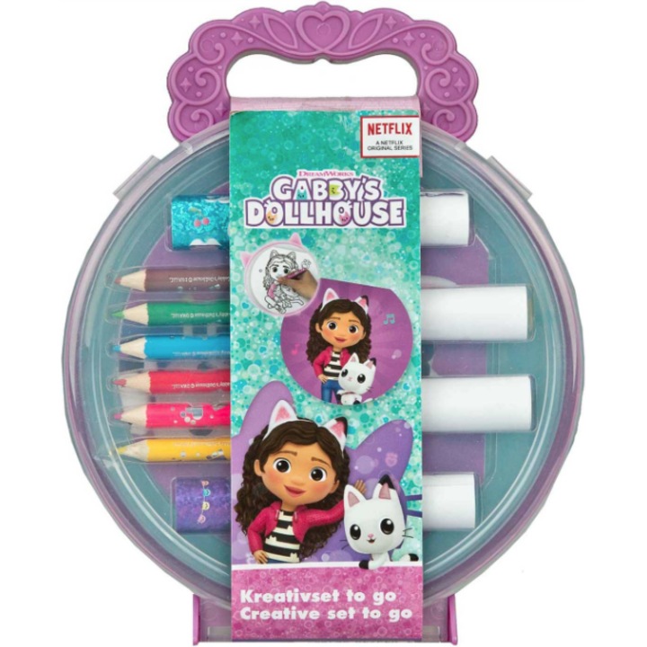 Set creativ - Gabby's Dollhouse, Multicolor, 3 ani