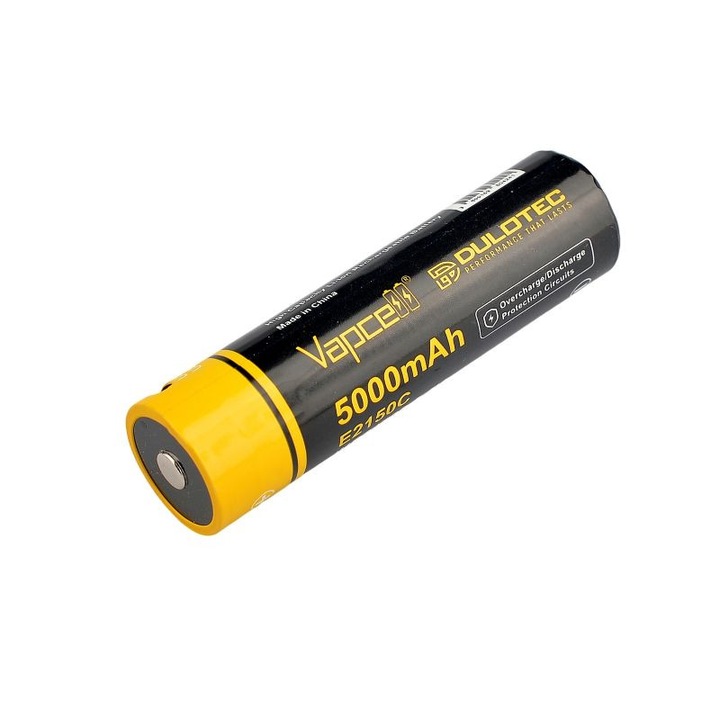 Baterie Vapcell Dulotec 21700 5000mAh 10A - E2150C cu protectie si incarcare USB-C