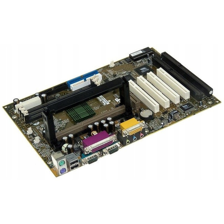 Alaplap, 6VTA2, 3x DRAM, 2x ISA, 4x PCI, 1x AGP, többszínű