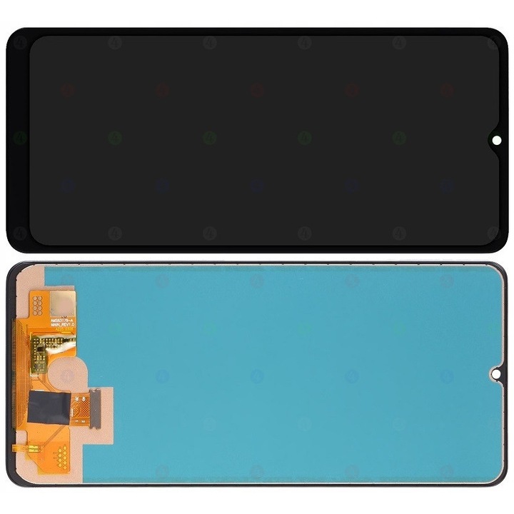 Display LCD pentru Samsung Galaxy A22 4G, 6,4'', negru, cu digitizer, set complet